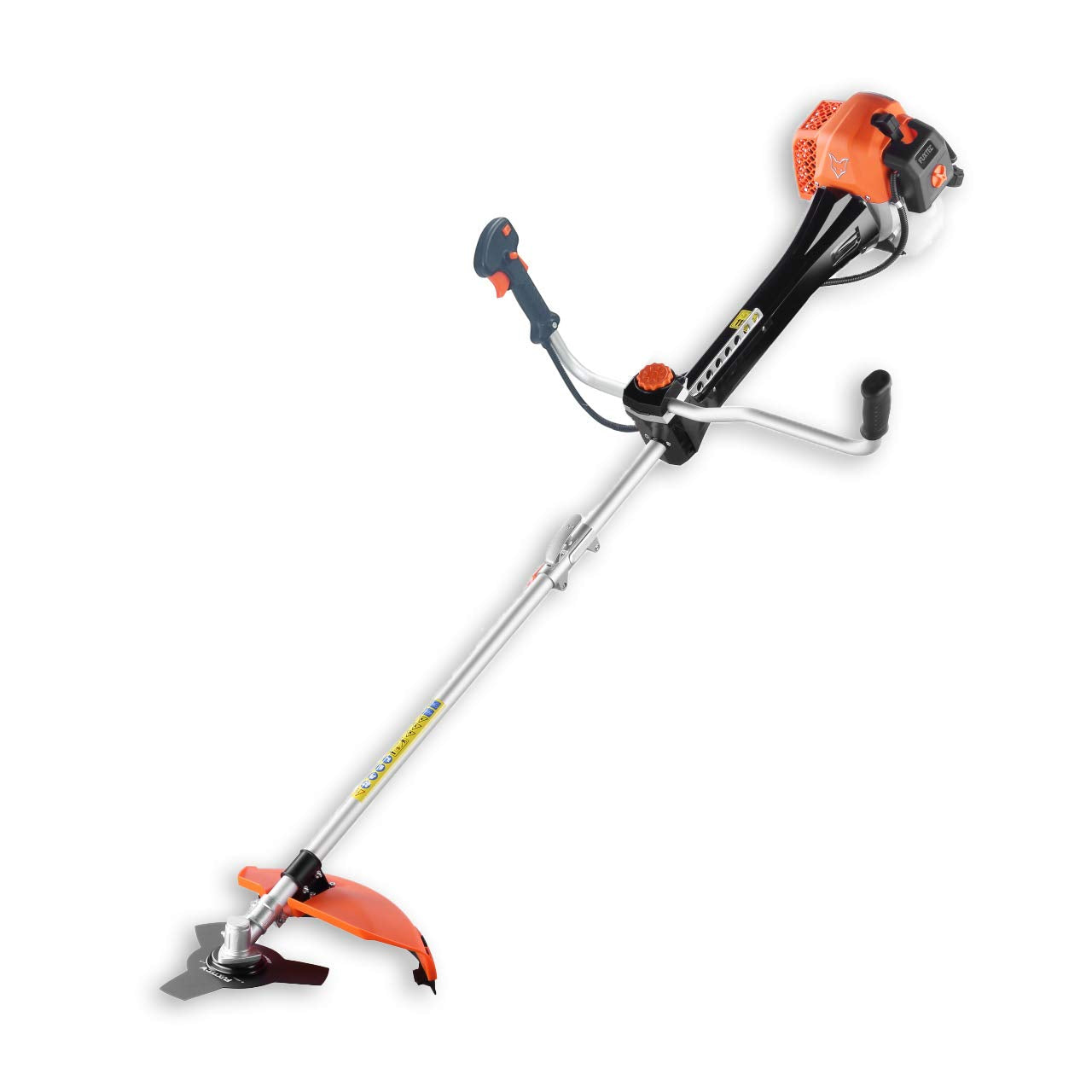 FUXTEC 62cc Petrol Professional Strimmer, Grass Trimmer & Brush Cutter – 3,5 HP 2-Stroke Engine, Anti-Vibration System, Motor Scythe – 2-in-1 Garden Tool for Lawn & Brush Cutting – FX-PS162
