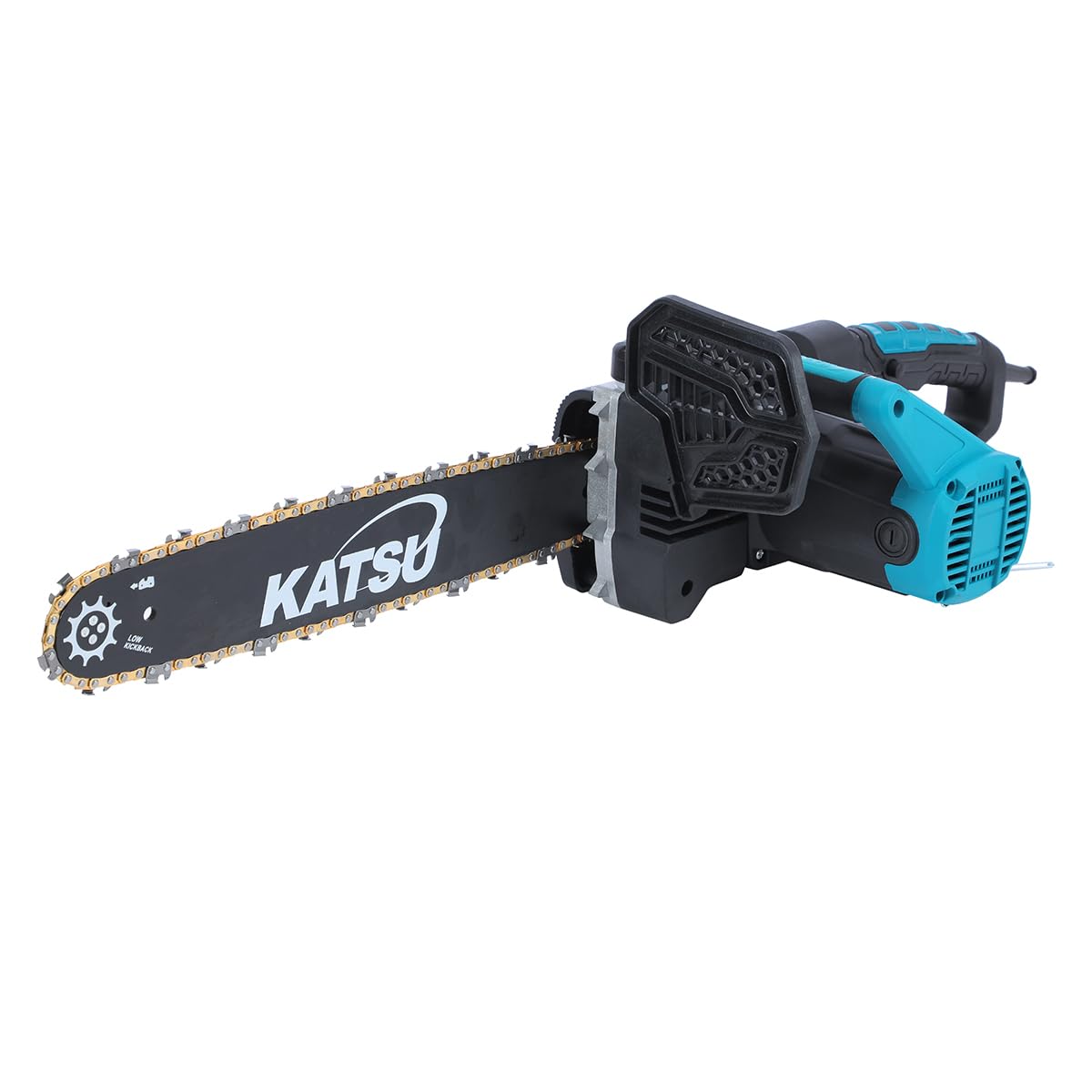 KATSU Electric Chainsaw 16 Inch 1600W Professional Corded Chain Saw with Extra Chain for Garden Trees Pruning Wood Cutting Sawing 101731