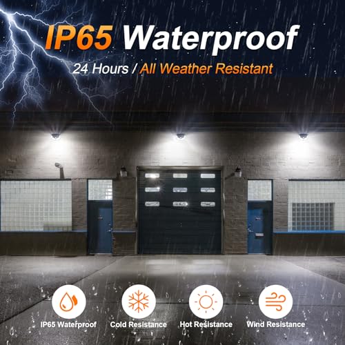 GRIFEMA GD203 Solar Security Lights Outdoor with Motion Sensor, 100LED, 3 Modes, Outdoor Garden Wall Lights Solar Powered, Waterproof IP65 for Garden, Yard, Pathway, Cool White