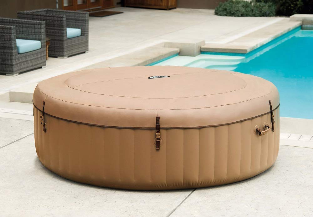 Intex PureSpa Bubble Round 6 Person with updated control base