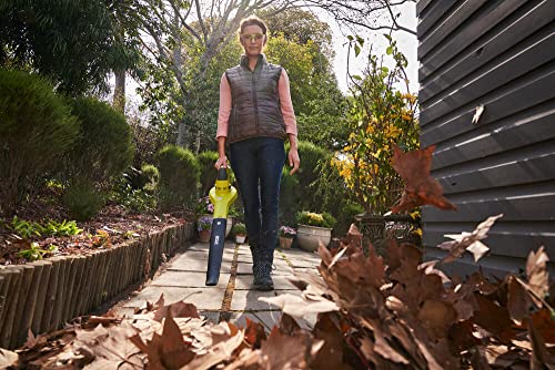 Ryobi OBL1820S ONE- Cordless Blower, Air Speed (Zero Tool), 245 km/h, 18 V, Hyper Green and Grey