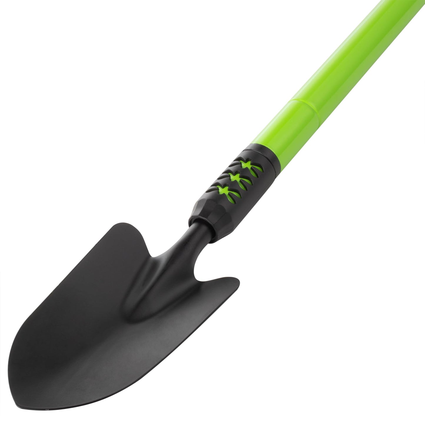 Hardys Garden Tools - Telescopic Long Handled Trowel, Simple Twist Action - Heavy Duty Steel Construction, Ergonomic Rubber Grip for Gardening, Digging, Planting, Weeding - 66/94cm