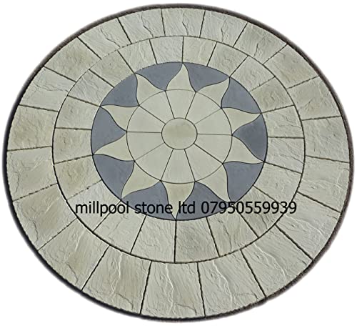 3.46m Sun Circle Paving Kit – Garden Patio Feature