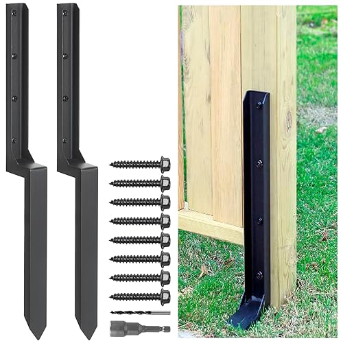 Anmas Power Steel Fence Post Repair Stakes – 2 Pack