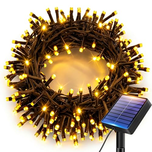 bitjam Solar Fairy String Lights 6M 60 LED Warm White
