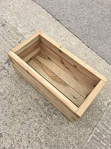 Simply Wood Tanalised Pressure Treated Trough Planter – LARGE
