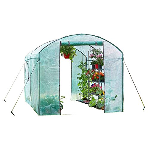 Smart Garden Pro-Tunnel Gro Zone Max Walk in Polytunnel, Greenhouse