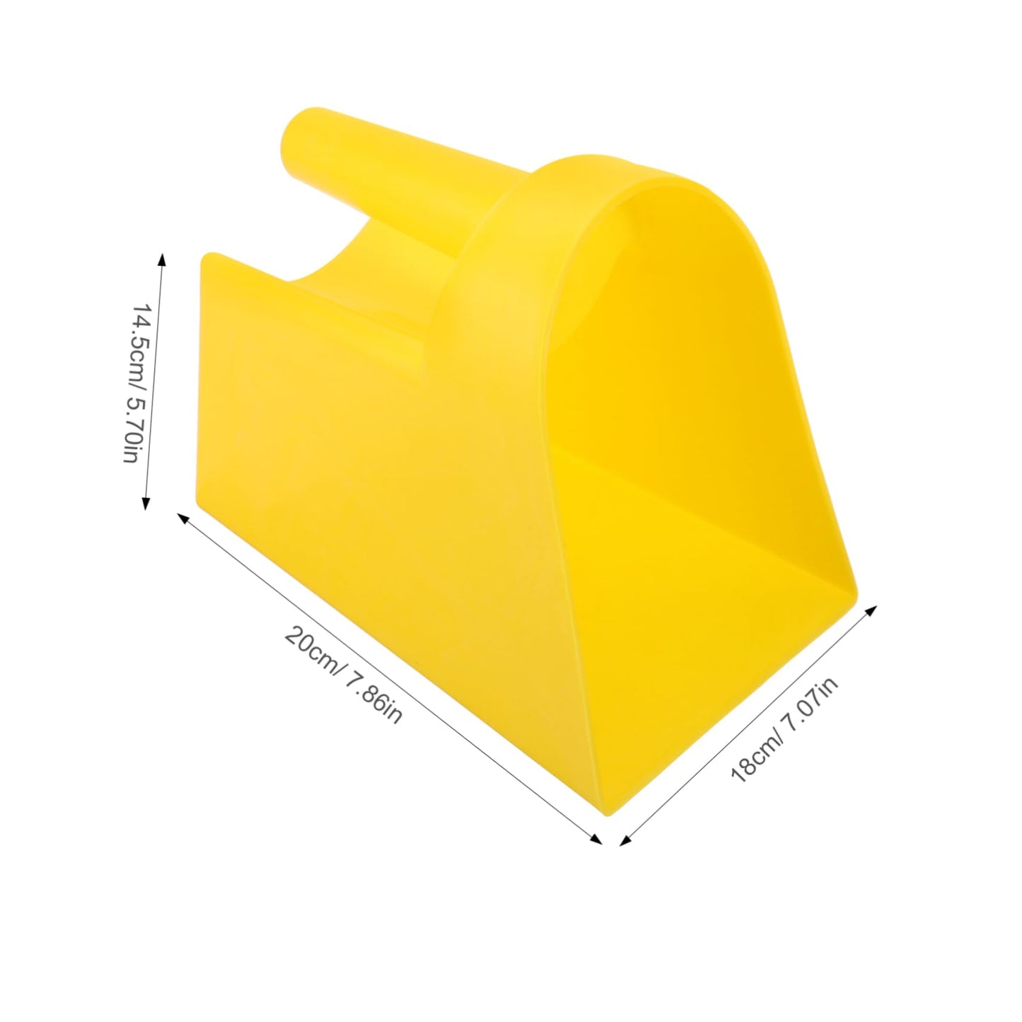 BESPORTBLE Heavy Duty Large Handheld Scoop for Garden Household Farm Livestock Feeding