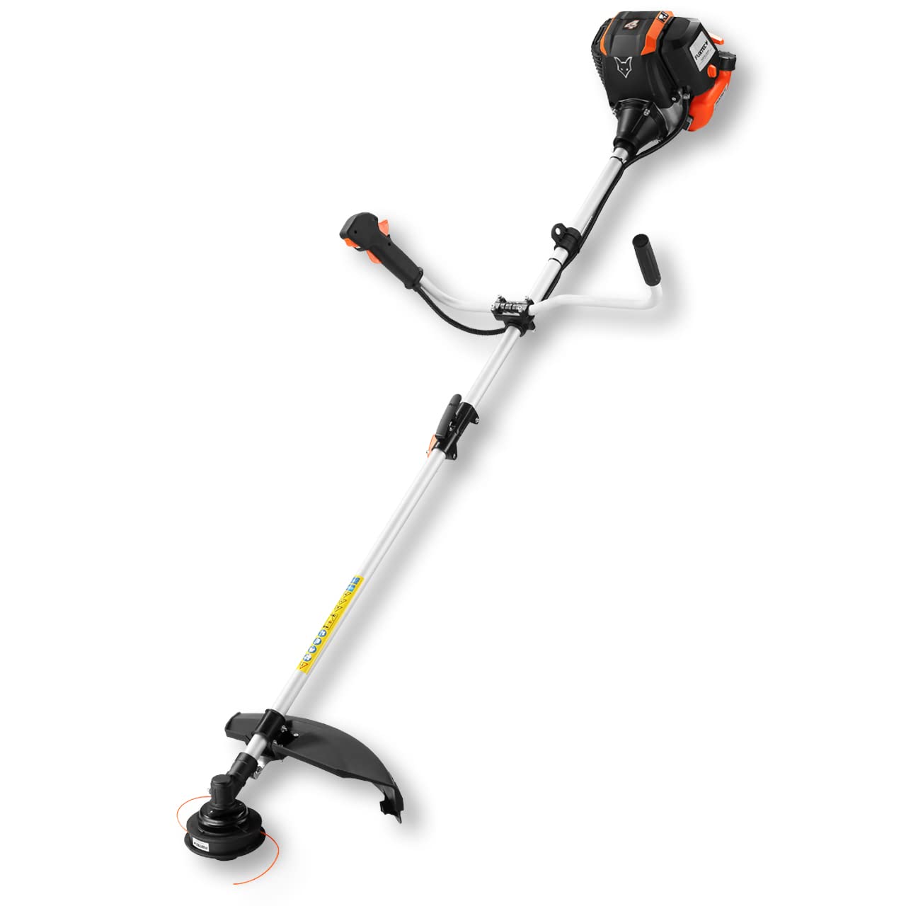 FUXTEC Petrol Strimmer, Grass Trimmer & Brush Cutter – 42.5cc 4-Stroke Air-Cooled Engine, 1.7HP, with Carrying Strap – Powerful & Efficient – FX-4MS142