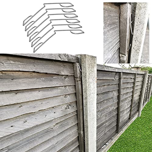 Fence Panel Anti-Rattle Clips – 48 Pack