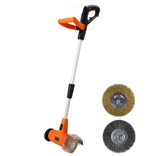 Lazy-Weeder Electric Weed Remover Brush Tool Moss Patio Block Paving Cleaner 2kg 400w