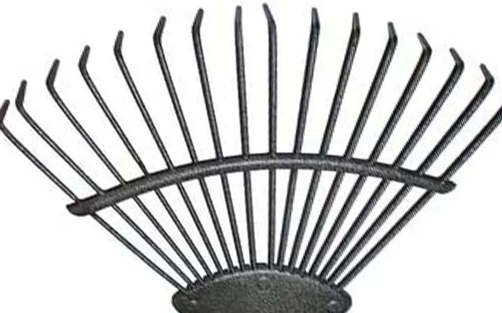 NEW REPLACEMENT 16 TOOTH LAWN RAKE HEAD GARDEN CARBON STEEL GRASS LEAVES LEAF LAWN | GARDEN LAWNS PATIO & YARDS LEAVES LEAF MOSS HIGH CARBON STEEL LEAF RAKE FOR YARD POOL LEAF RAKE