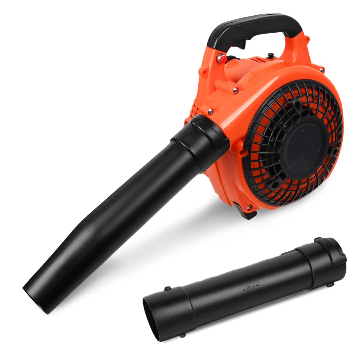 Cordless Petrol Garden Leaf Blower, Snow Grass Lawn Blowers Vacuum Powerful 26cc 2 Stroke Air Cooled Engine, Portable Handheld, for Blowing Leaves, Wood Chips, Dust, Garden Debris, Grass Cuttings