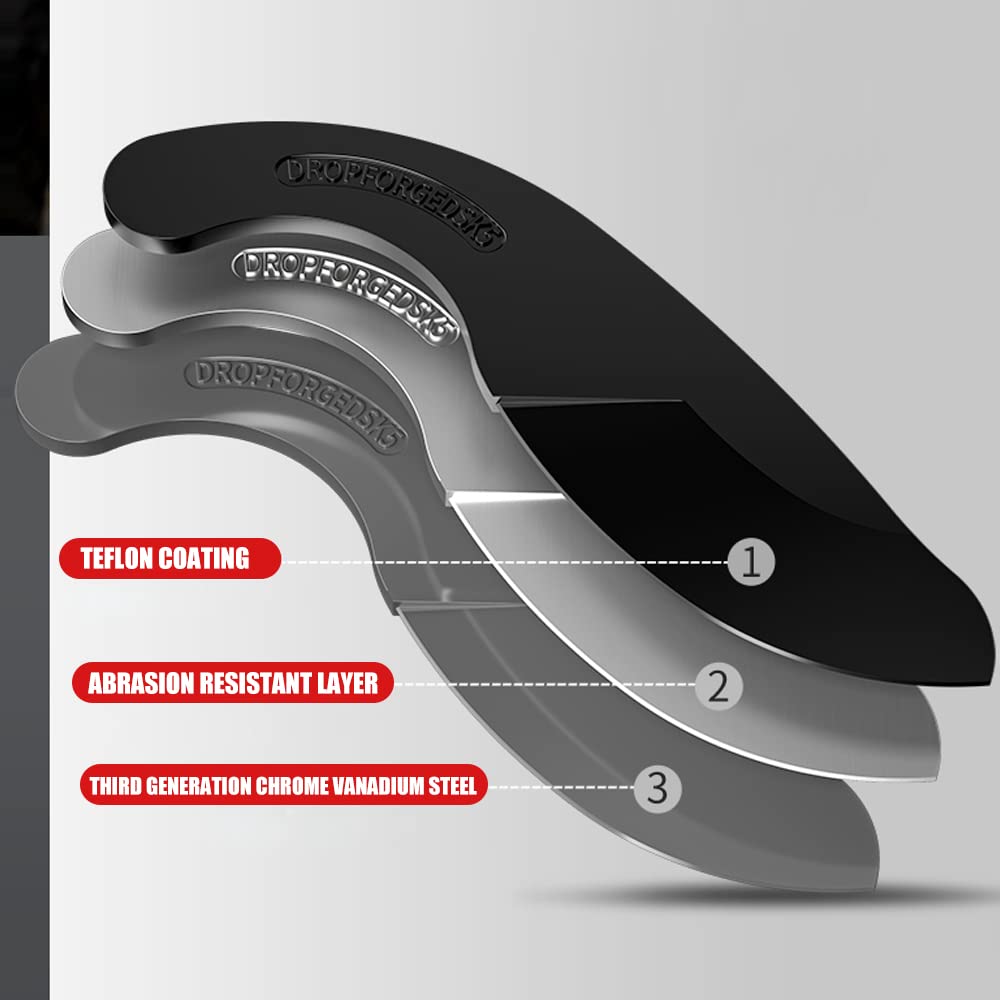 AIRAJ Telescopic Loppers 70-103CM, Loppers Heavy Duty, with Replacement Blades,SK-5 Steel Blade and Teflon-Coated,Six-Way Adjustable Handle,Professional Tree Loppers