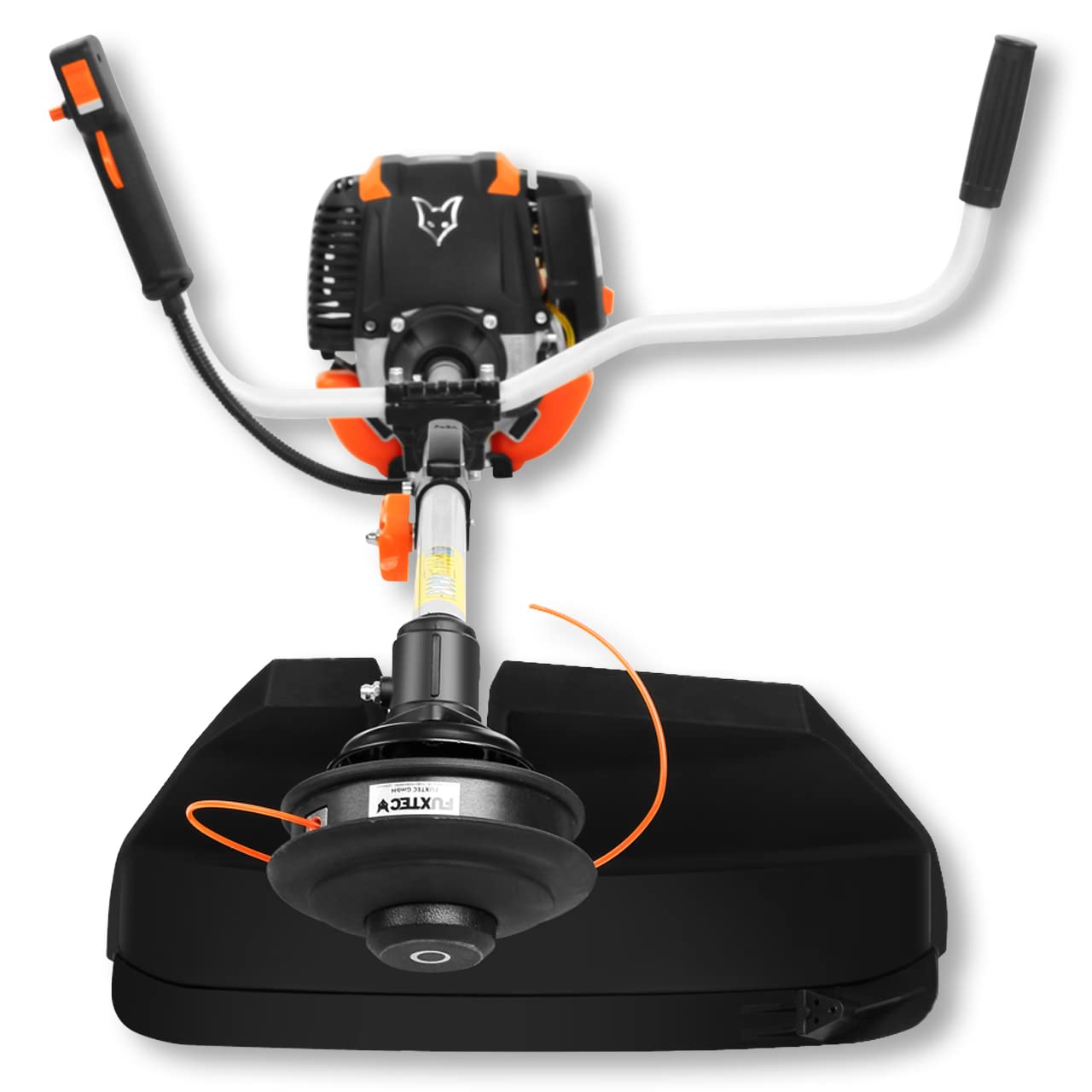 FUXTEC Petrol Strimmer, Grass Trimmer & Brush Cutter – 42.5cc 4-Stroke Air-Cooled Engine, 1.7HP, with Carrying Strap – Powerful & Efficient – FX-4MS142