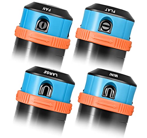 GRÜNTEK Circular Sprinkler on metal spike. Sector sprinkler lawn sprinkler settings 30 °- 360 ° for large surfaces and optimal garden irrigation. Covers up to 452 m².