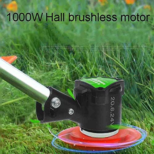 Lawn Mower 12 Ah Battery and Charger Rechargeable Lawn Mower 48V Cordless Lawn Mower