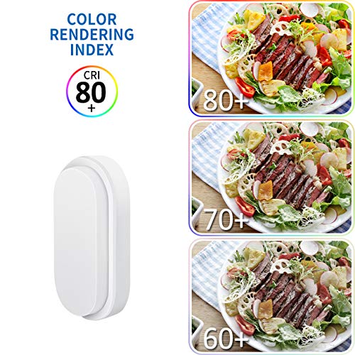 ANWIO 14W Bulkhead Light Led Outdoor,led Oval Porch Sconce Lighting,Outside Led Lights Mains Powered,Led Bulkhead Wall Light,980LM,4000K Natural White Bulkhead Light Sanwio Wall Lights(2 Pack)