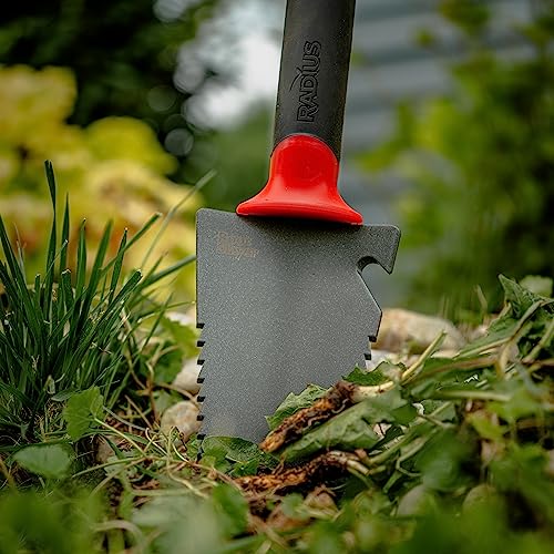 Radius Garden 17011 Root Slayer, Trowel/Holster, Original Red