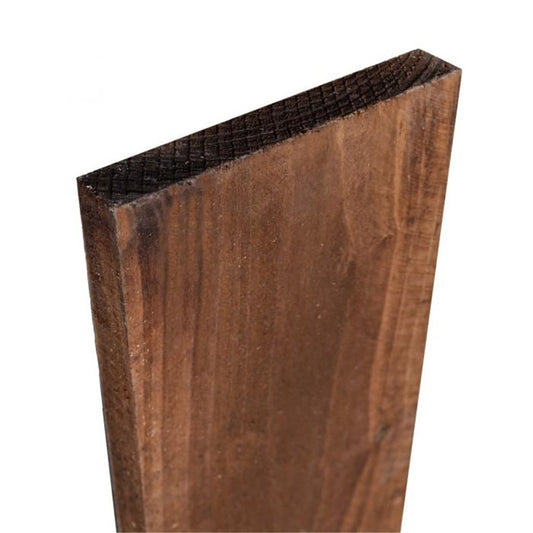 Pack of 3: Brown Timber Gravel Board