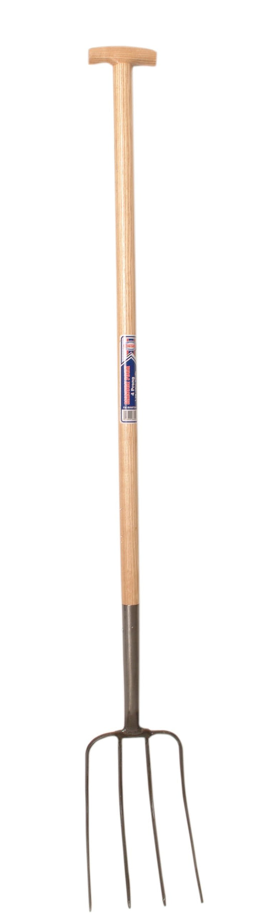 Faithfull MANFORK 48-inch Manure Fork 4 Prong Handle