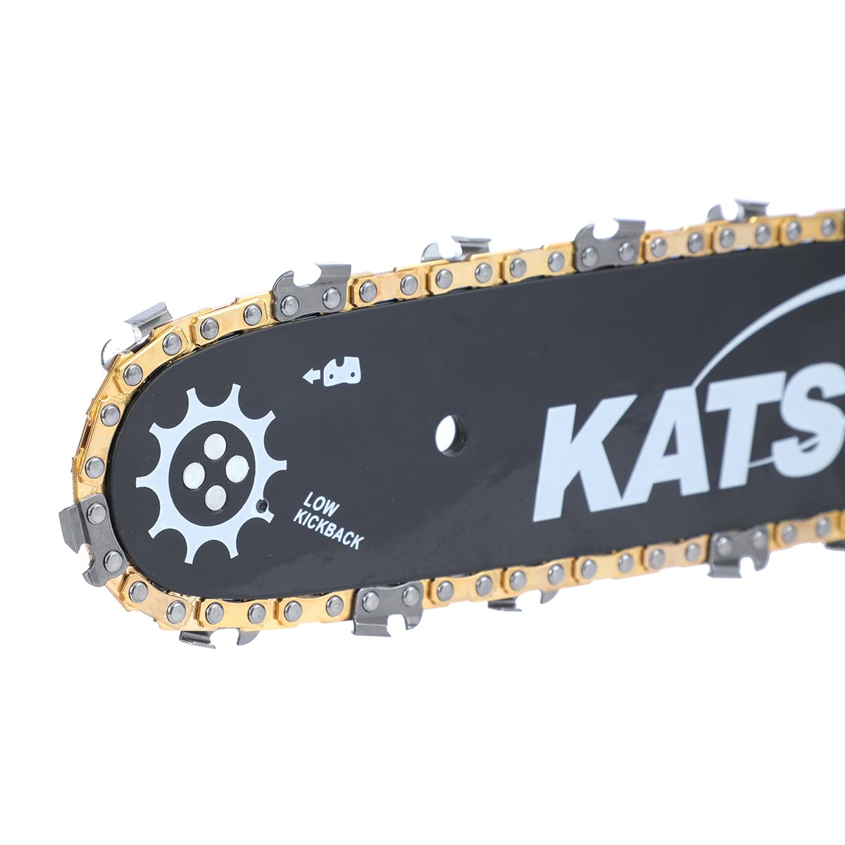 KATSU Electric Chainsaw 12 Inch 900W Portable Corded Chain Saw with Extra Chain for Garden Trees Pruning Wood Cutting (Budget) 101733