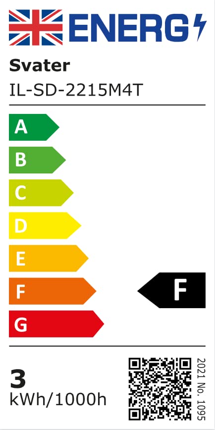 Svater Garden Spotlights Mains Powered, 46FT/14m 4-in-1 LED Landscape Lights Warm White 3000K 14V IP65 Waterproof Outdoor Garden Lights Pathway Lighting for Lawn Yard, Patio,Driveway,Party