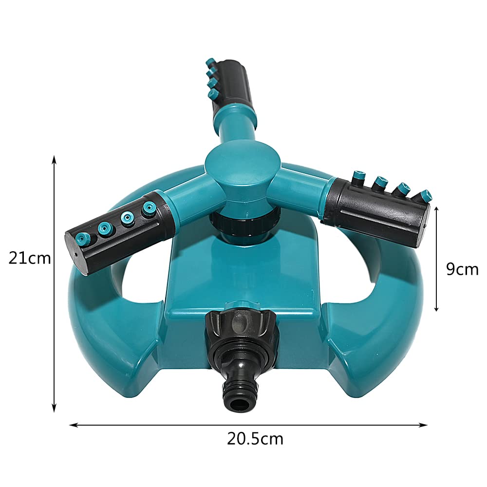 Ram® Garden Sprinkler Automatic Lawn Sprinkler 360 Degree Rotating Grass Lawn Plants Veggies Sprinkler