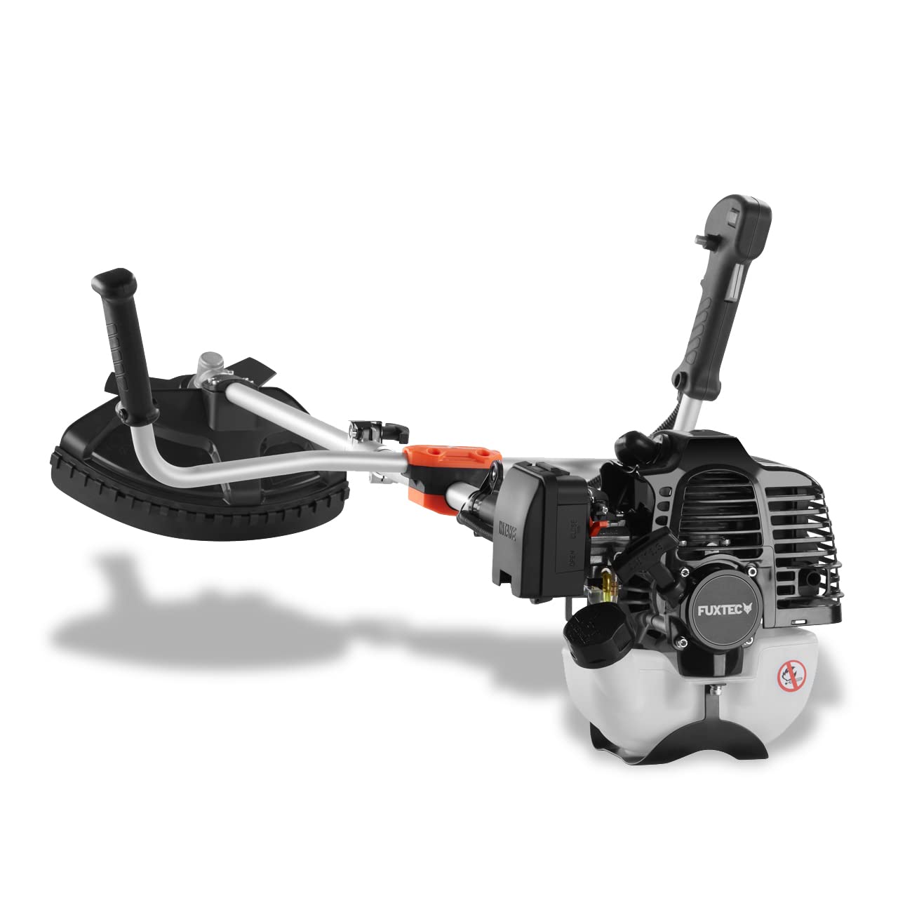 FUXTEC MS125 Petrol Strimmer & Brush Cutter – grass trimmer 25.4cc 2-Stroke, Ultra-Light 5.5kg – Ergonomic Design for Comfort & Efficiency, 305mm Cutting Width, High-Speed Line & Blade Included
