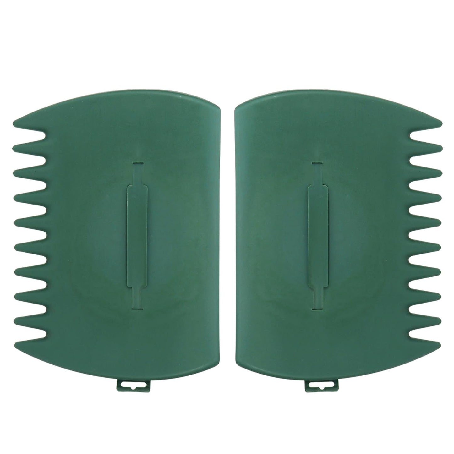Ragyzity Leaf Scoop Leaves Grabber, 2pcs Handheld Hazelnut Leaf Scoop, Garden and Yard Leaf Scoops Hand Rakes, Plastic Garden Hand Rake Large Leaf Grabber Picking Up Yard Leaves, Grass Clippings