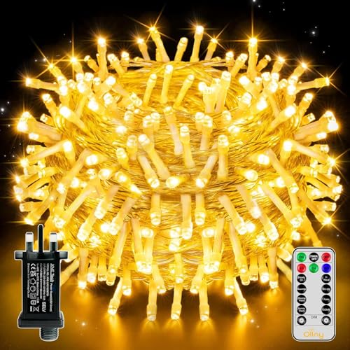 Ollny 20m 200 LED Outdoor Fairy String Lights