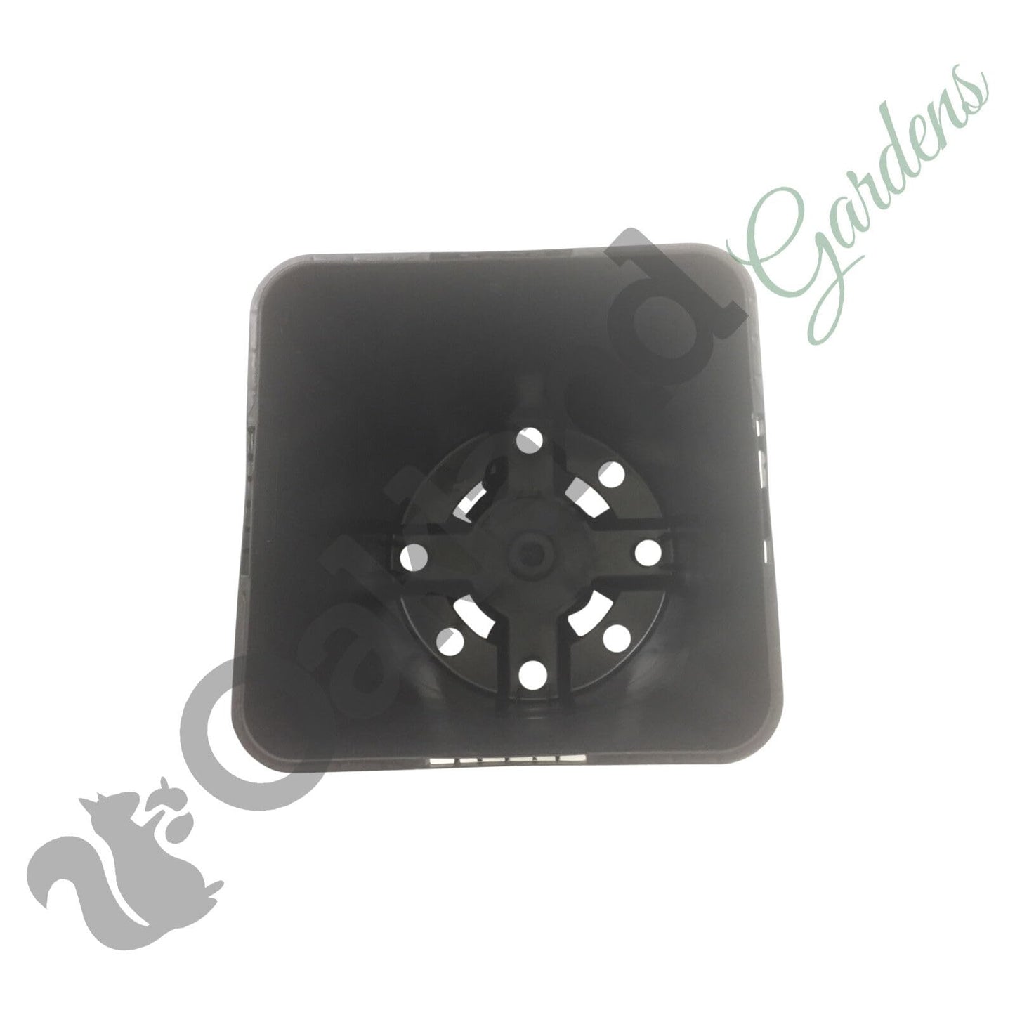 Oakland Gardens Premium Square Plastic Plant Hydroponic Pots - 7cm Plant Pots Pack of 100