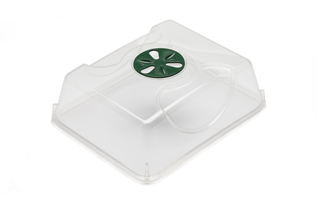 EarlyGrow MPL50033/P/C 3-Bay Windowsill Propagator with Capillary Mat and Tray (Self-Watering) 54.5 x 21.5 x 15 Centimetres - Green