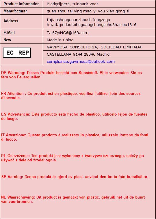 Leaf Grabbers, Garden Rake for Leaves,2 Pcs Handheld Garden Yard Leaf Grabber Leaf Collector Grabs Grass Grabbers with Leaf Claws Leaf Hand Rake for Garden Leaf Rubbish Grass Collecting Removal