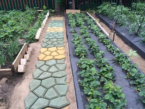 Garden Paving Pavement 24''x24'' (60 x 60 cms) Big Mold Patio Concrete Stone Path DIY Walk Path Way Maker Mould