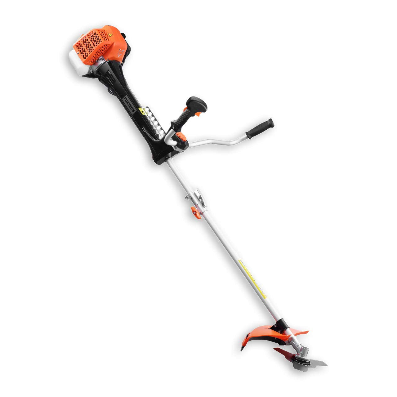 FUXTEC 62cc Petrol Professional Strimmer, Grass Trimmer & Brush Cutter – 3,5 HP 2-Stroke Engine, Anti-Vibration System, Motor Scythe – 2-in-1 Garden Tool for Lawn & Brush Cutting – FX-PS162