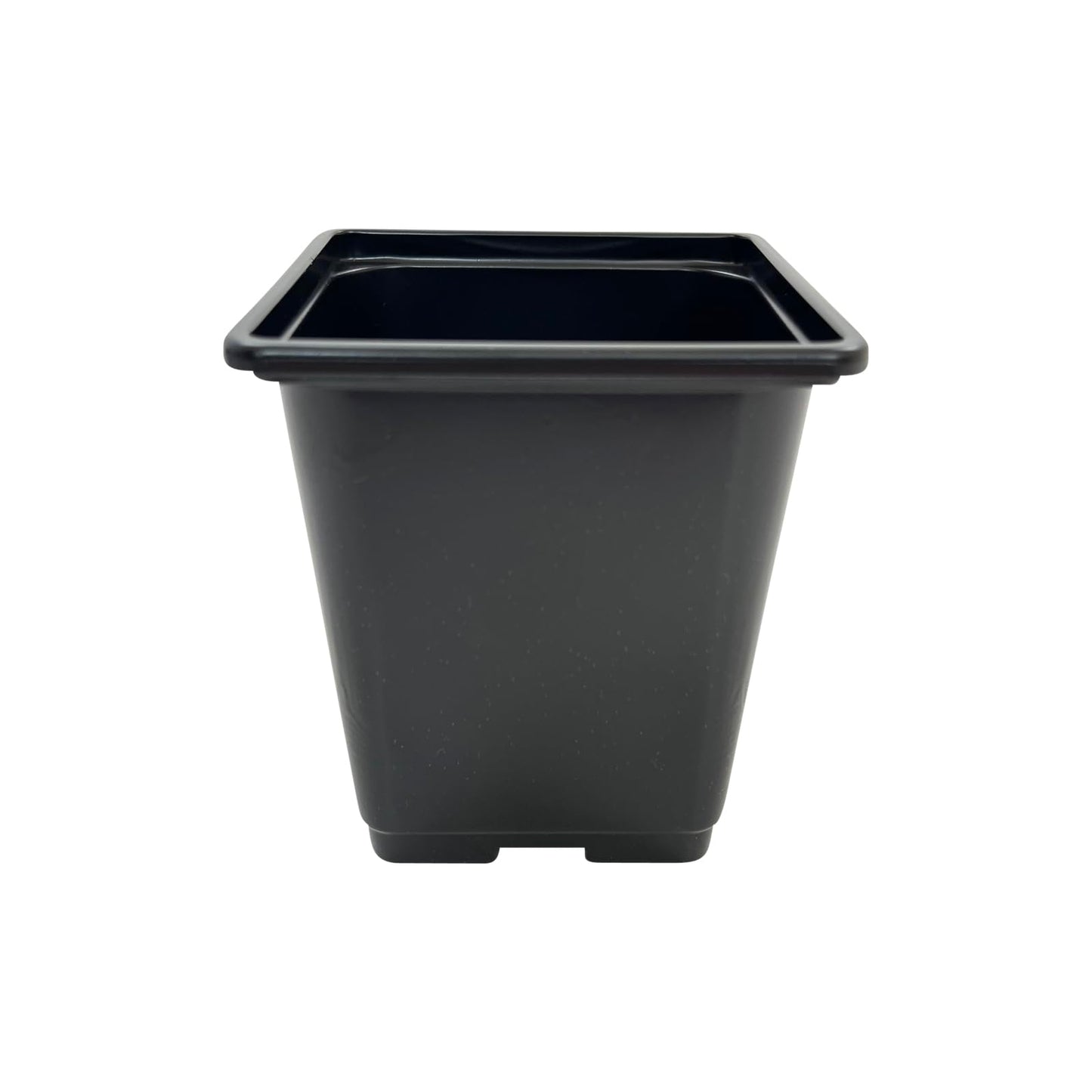 Oakland Gardens Premium Square Plastic Plant Hydroponic Pots - 7cm Plant Pots Pack of 100