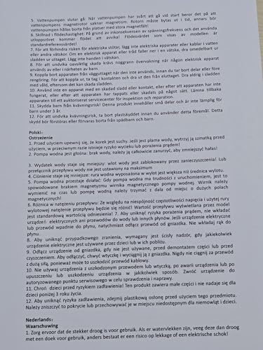 40W Aquarium Submersible Pump 3000 L/H - Ultra-Quiet with Filter and 3 Nozzles 19mm/22mm/25mm, Max Delivery Head 2.8m for Pond Fountain Aquarium Rock Garden