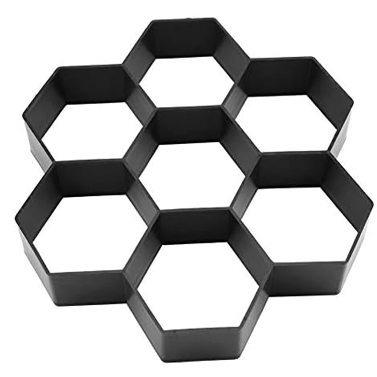 Paving Mould for Garden Paving Slabs Plastic Hexagon DIY Paving Cement Stepping Stone Molds, Walk Path Way Maker Mould for Walkway Garden Yard Patio Swimming Pool Decor