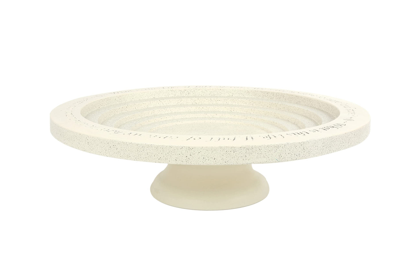 Wildlife World BSHBB2 Shenstone Bird Bath and Drinker Plate - Made from Sustainable Materials, Yellow, 4.72 in*17.52 in*17.52 in