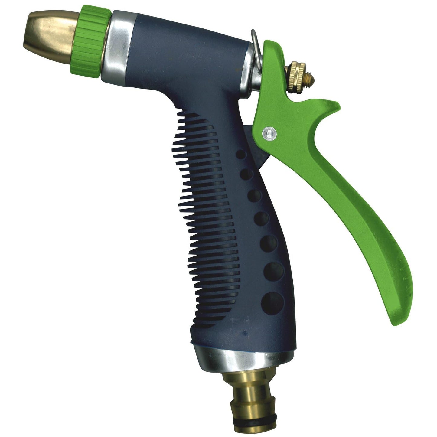 Draper 3 Pattern Hose Pipe Spray Gun | Aluminium Garden hose nozzle | Watering Tool | Brass Fitting | Universal Connector | 25296