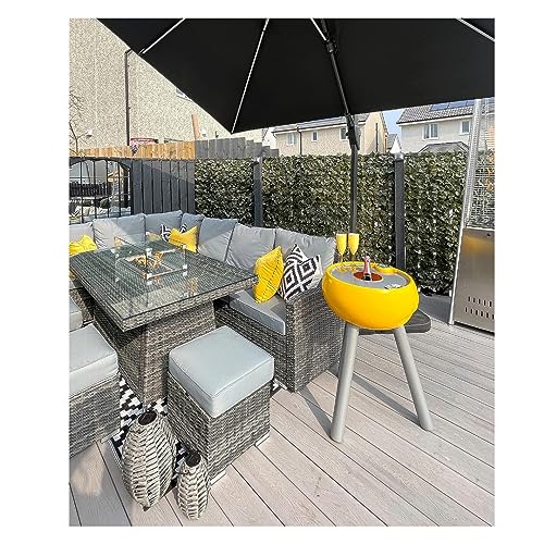 Best Artificial English Ivy Leaf Screening Roll 3m x 1m Privacy Hedging Wall Landscaping Garden Fence **UV Fade Protected** (1)