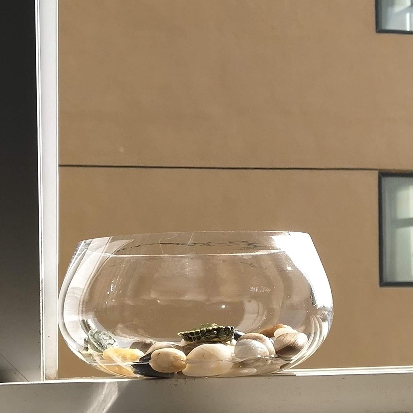 Aleker Decorative Pebbles, 2.2lb Natural Small Polished Mixed Stones Gravel for Plant Aquariums, Flowerpot, Landscaping, Ponds,Terrariums Vase Fillers, DIY, Home Garden Decoration(Approx.0.5-1.2 inch)