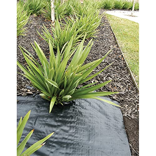 FiveFire Ground Cover Weed Membrane Heavy Duty Landscape Ground Cover Membrane for Gardens 1m x 10m