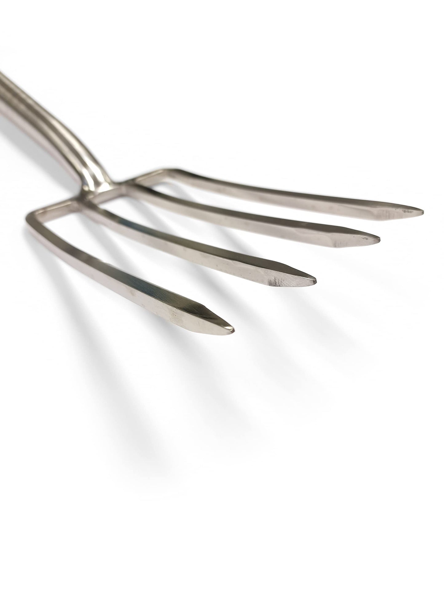 Greenman Border Fork Narrow Stainless Steel Heavy Duty Ash Handled 100cm x 14cm