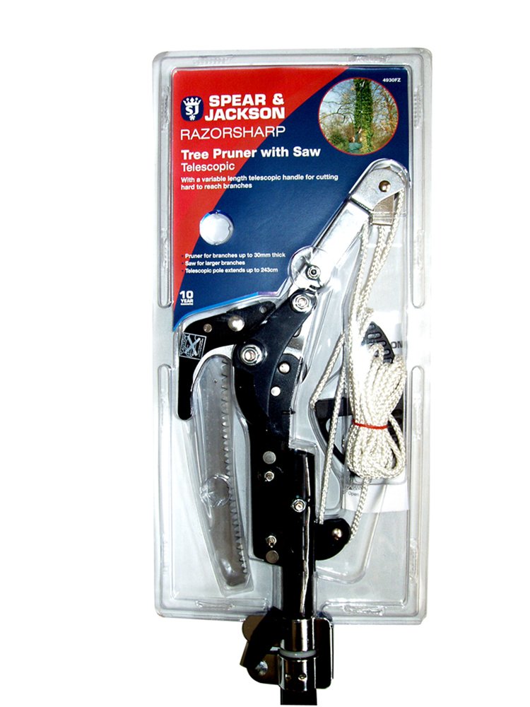 Spear & Jackson 4930FZ Razorsharp Telescopic Tree Pruner