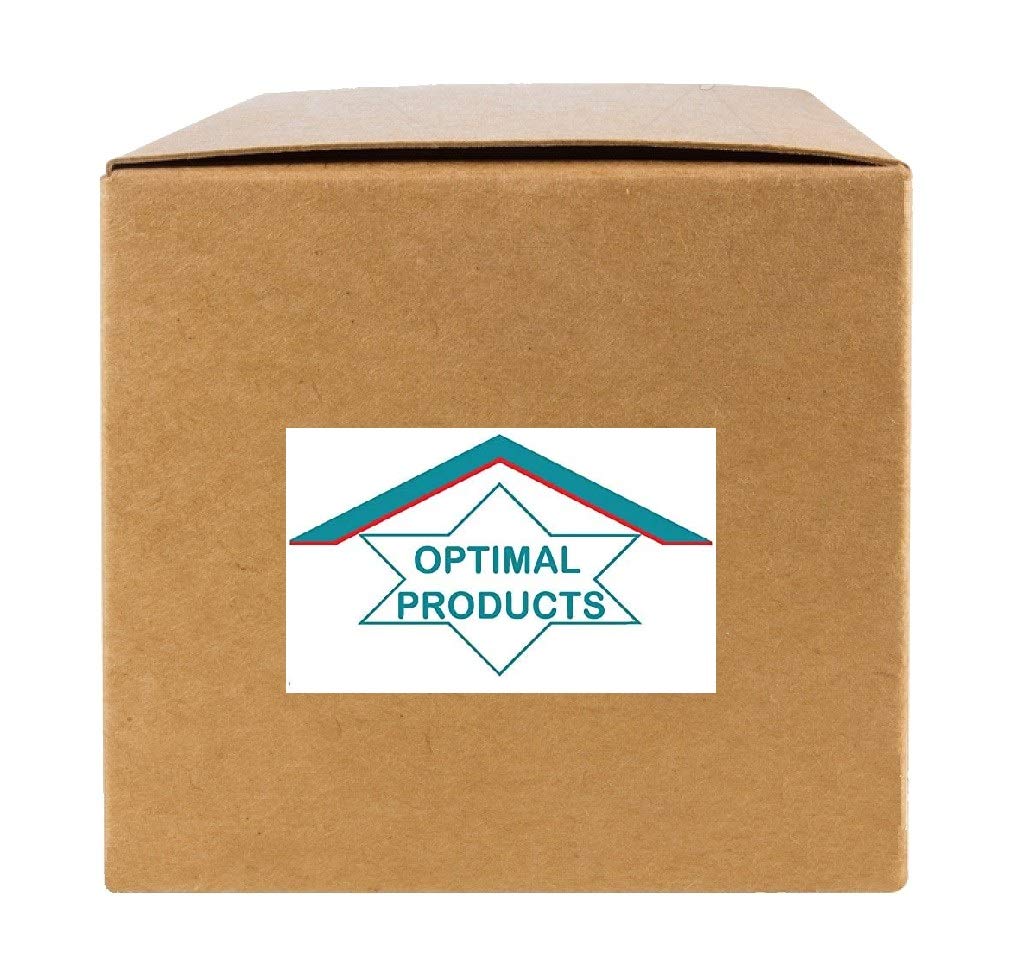 Optimal Products Long Trough/Oval/Square Plant Pot Plastic Planter Indoor Home Outdoor Garden Window Herb Flower Box (27cm Square Planter Ebony, 1)