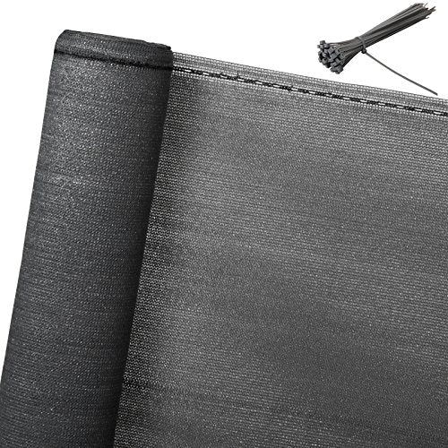 WOLTU Privacy Netting 1x10m Anthracite Garden Screen