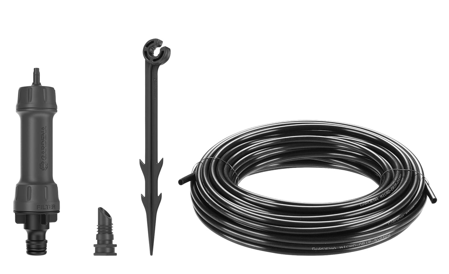 GARDENA Starter Set Rows of Plants S: Micro-Drip System for water-saving irrigation of plant rows (13010-20)