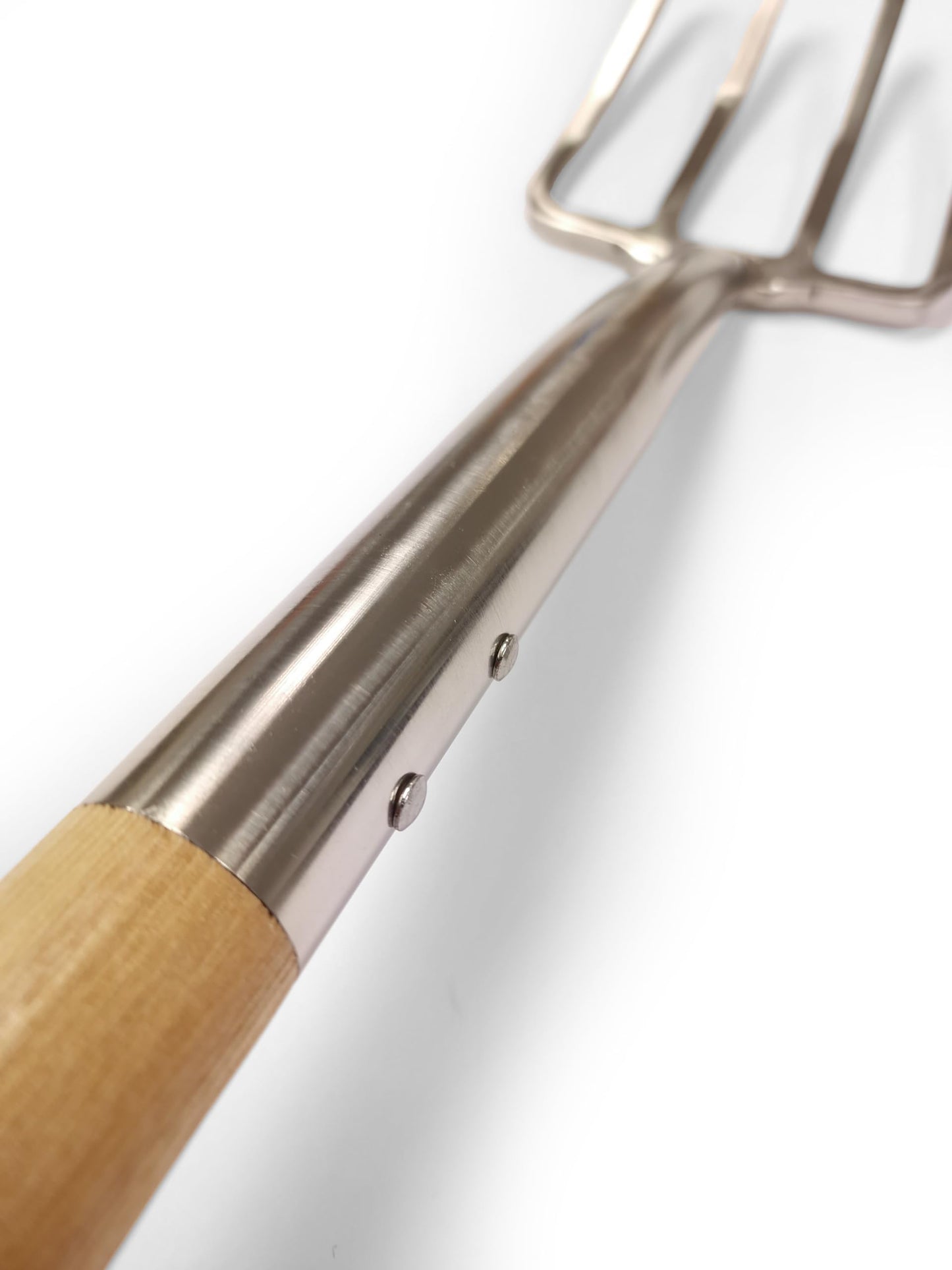 Greenman Light Weight Digging Fork Narrow Stainless Steel Ash Handled 20 Year Warranty 90cm x 14.5cm
